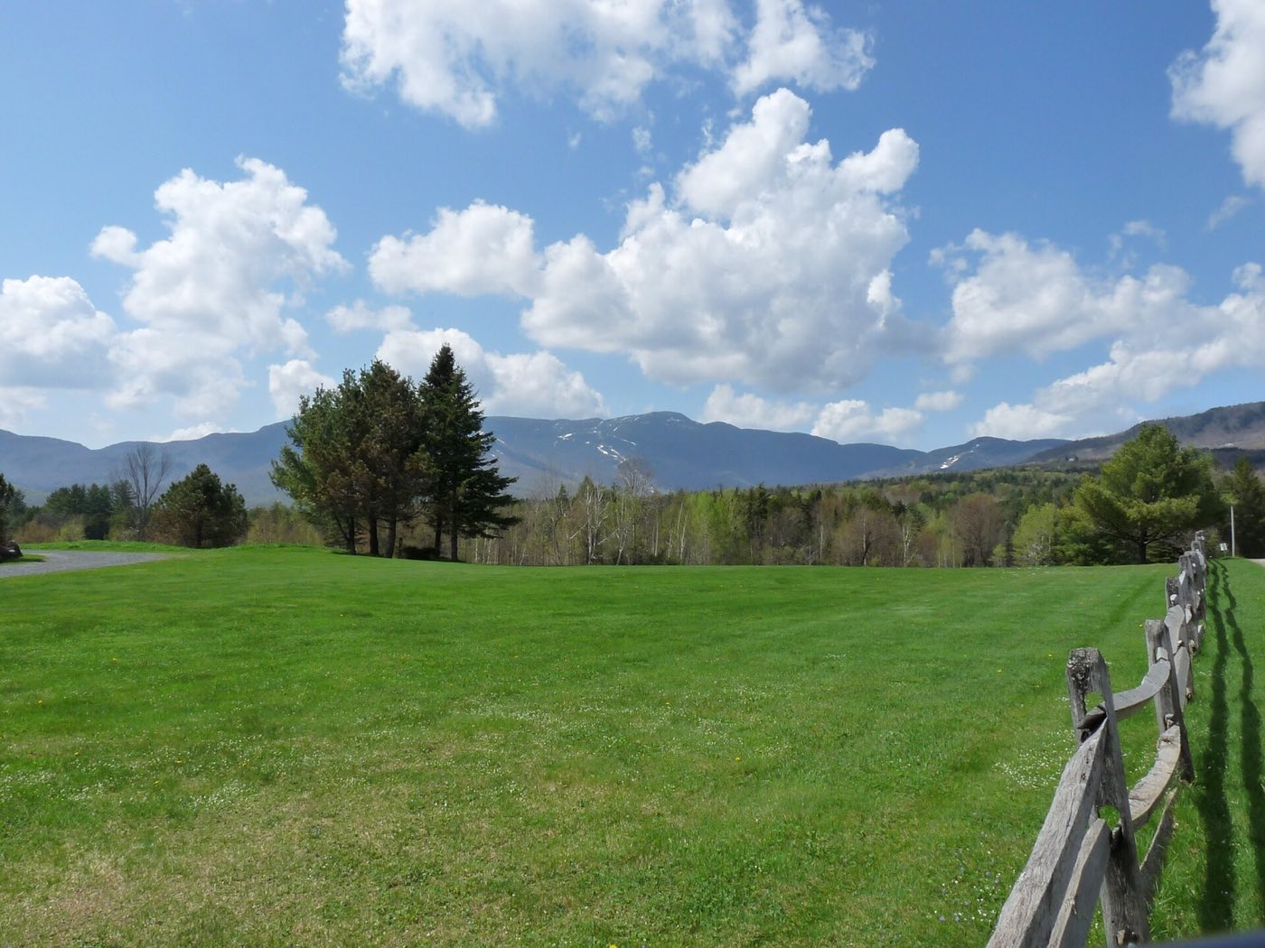 Rural Vermont fields and wooded hills outside Burlington